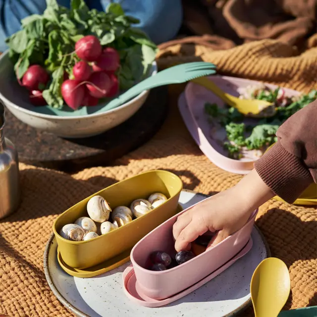 Light My Fire Spork Large Serving Skje, kniv og gaffel i ett, Sandygreen 