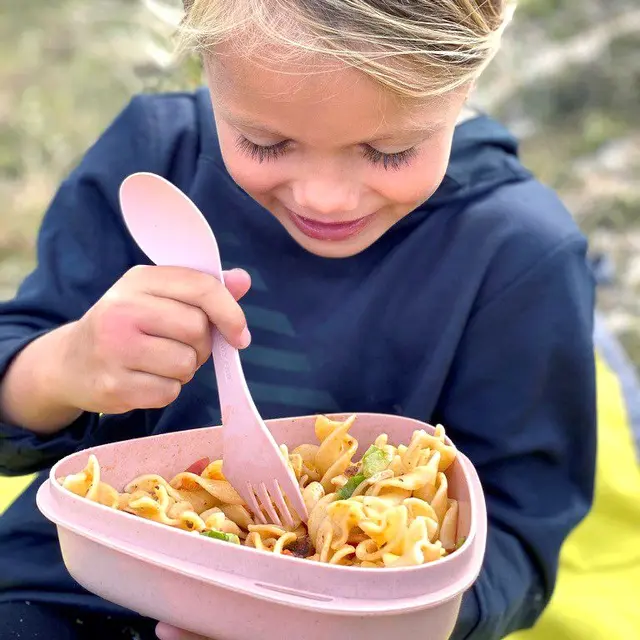 Light My Fire Spork hazyblue Skje, kniv og gaffel på en gang 