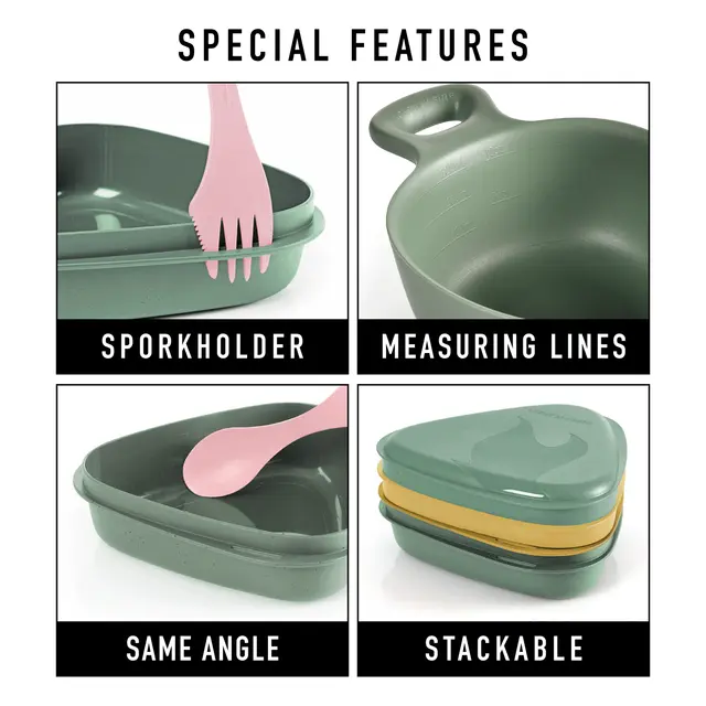 Light My Fire Outdoor Meal Kit Dusty Pink 