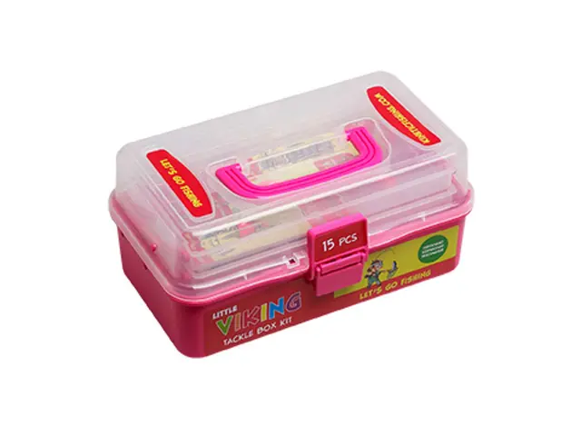 Lille Viking Slukboks sett Green Alt en trenger i enden av snøret 