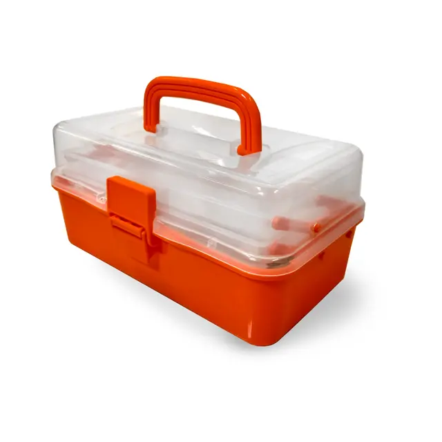 Lille Viking Slukboks sett Orange Alt en trenger i enden av snøret 