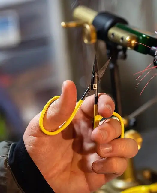 Loon Ergo All Purpose Left Hand Scissors Fluebindersaks for venstre hånd 