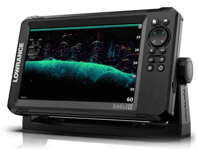 Lowrance Eagle 9" 50/200 HDI Ekkolodd og kartplotter med svinger 