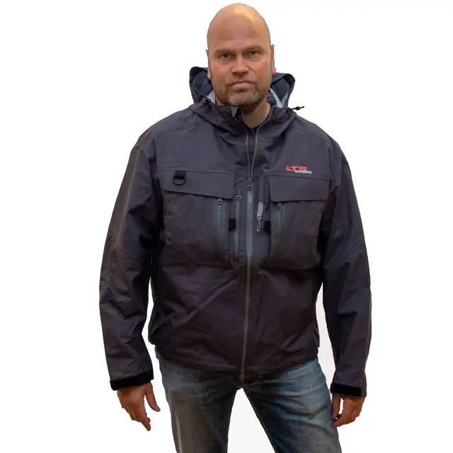 LTS Orkla vadejakke S Grey Dermizax® 
