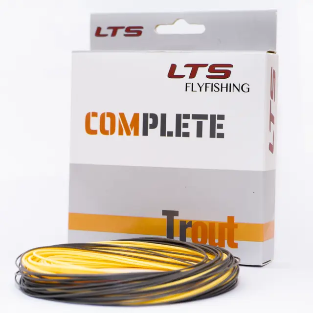 LTS Complete Trout Float #3 9,5g 9,3m Enhånds fluesnøre med lang fronttapering 