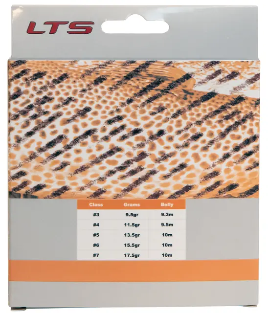 LTS Complete Trout Float #3 9,5g 9,3m Enhånds fluesnøre med lang fronttapering 