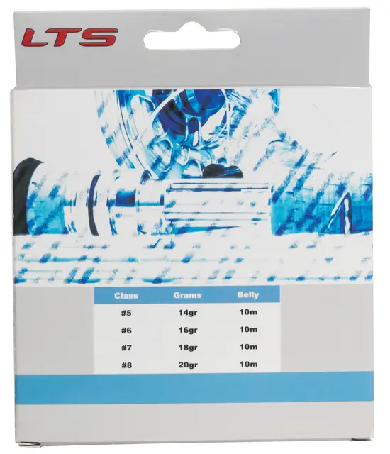 LTS Complete Zalt Float #5 14g 10m Enhånds fluesnøre for lange kast 