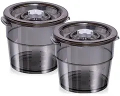 Magic Vac Vakuumbokser 2stk Sett med 2 og 4 liter til vakuummaskiner