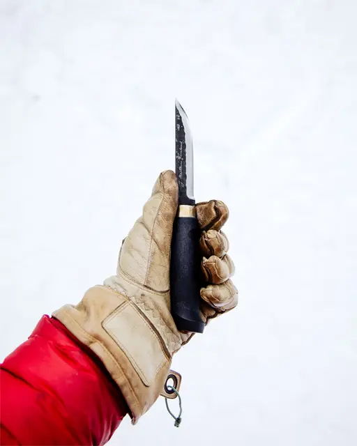 Marttiini Lynx Knife Black Edtion Finsk kvalitetskniv - 11cm blad 