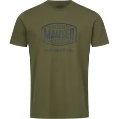 Mauser T-shirt Original Olive S T-skjorte med Mauser logo p&#229; bryst