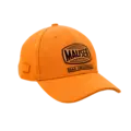 Mauser Canvas Cap Blaze Orange Slitesterk caps med Mauser logo