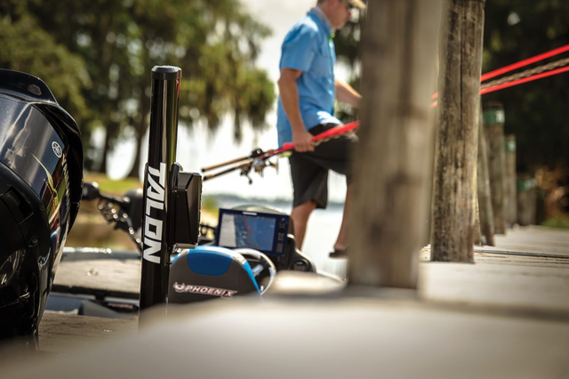 Minn Kota Talon BT 10 Sølv/Svart Gruntvannsanker 