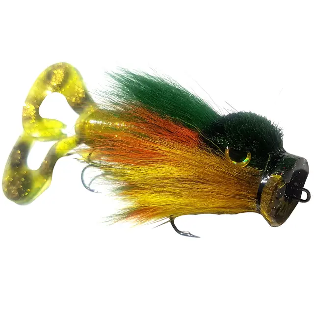 Miuras Mouse Mini 20cm Fire Tiger Uimotståelig og lokkende for gjedder 