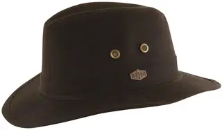 MJM Haarlem 10158 Wax Cotton Brown Vannavst&#248;tende oilskin