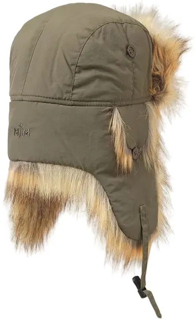 MJM TH1108 Ørelapplue S Army/Natural For de ekstra kalde dagene 
