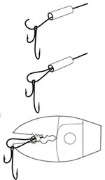 Mustad 77260 Wirelås - Enkel 0,6mm Perfekt til å lage rigger 