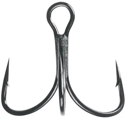 Mustad TG76NP-BN Treblekrok #8 Pakke av 6 stk 