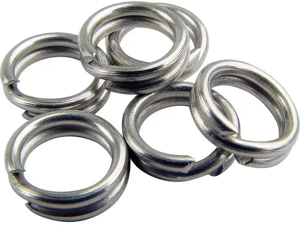 Mustad Stainless Split Ring 12mm Rustfrie splittringer 