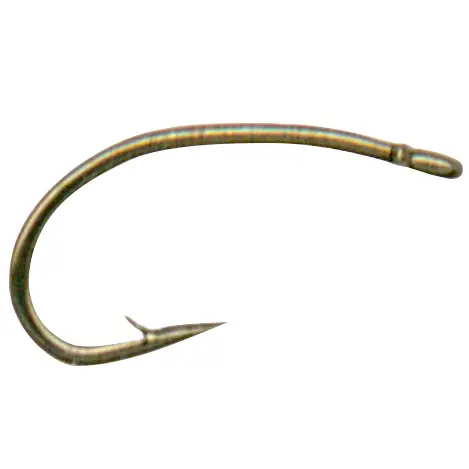 Mustad C49S Caddis Curved Straight #20 Tørrfluekrok - allround (25stk) 