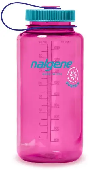 Nalgene 1L Wide Mouth Sustain Electric M 1 liter drikkeflaske med vid åpning 