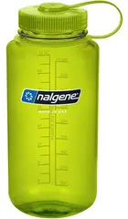 Nalgene 1L Wide Mouth Sustain Spring Gr 1 liter drikkeflaske med vid &#229;pning