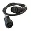 9 Pin Black XDCR til 7 Pin Bl&#229; Adapter Adapter fra Airmar til Lowrance plugg