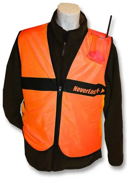 Neverlost Jakt Vest OneSize Vest i signalfarge for høy synlighet 