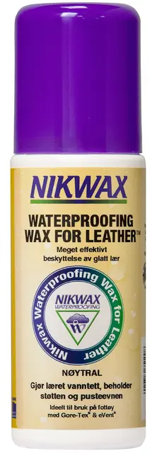 Nikwax Waterproofing Wax For Leather 125ml nøytral lærimpregnering 