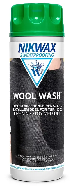 Nikwax Wool Wash 300ml Vaskemiddel for ullklær 