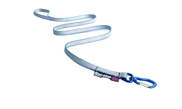 Non-Stop Dogwear Rock Kobbel 10mm Blue 1,5 meter 
