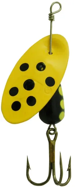 Sølvkroken Spesial Spinner Y/BL 4g Kjøp 8 spinnere få en gratis slukboks 