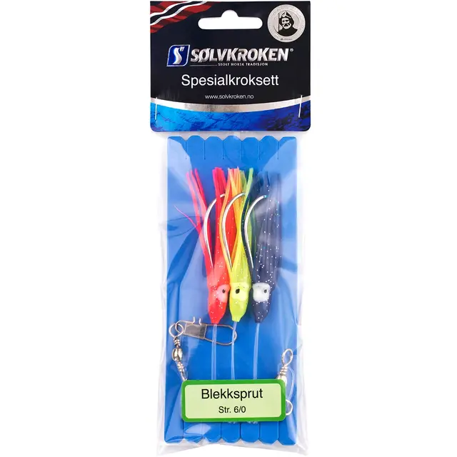 Sølvkroken Blekksprut str. 6/0 