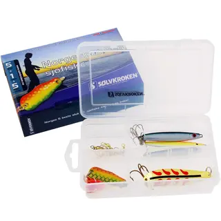 S&#248;lvkroken Norgespakken sj&#248;fiske Slukboks med v&#229;re beste sj&#248;sluker!