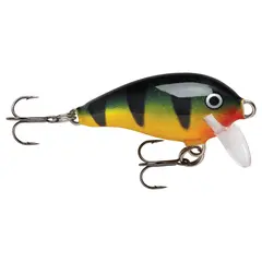 Rapala Mini Fat Rap 3cm P Saktesykende wobbler med tight bevegelse
