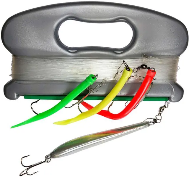 Elbe Pilkeharpe Økonomi 100m Med gummimark,rykk og pilk 