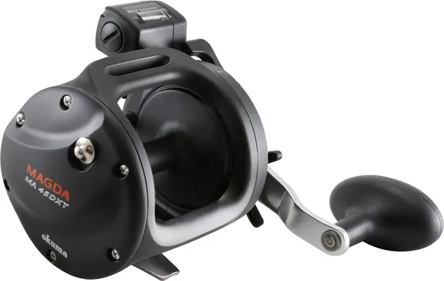 Okuma Magda Pro LC MA-20DXT RH Trollingsnelle med telleverk 