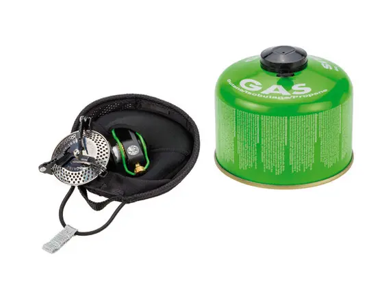 Optimus Crux Gas Stove Kraftig brenner med foldbare kjelestøtte 