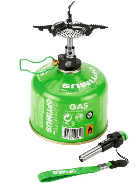 Optimus Crux Lite Piezo Superlett brenner med håndholdt piezo 