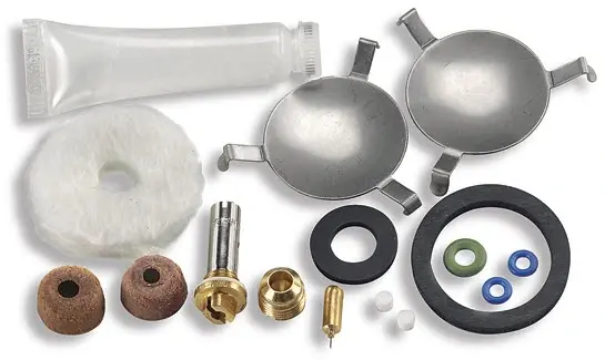 Optimus Nova+ og Polaris Spare Kit Delesett og reparasjonssett til Optimus 