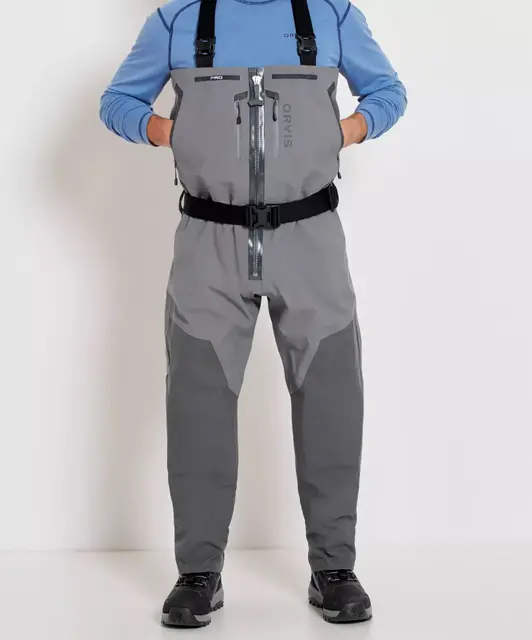 Orvis Pro Zipper Wader Shadow M Vadebuksen for deg som fisker mye 