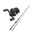 Westin W3 Finesse 5-20g/Daiwa PR 100L Baitcast fiskesett til abbor og ørret