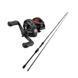 Westin W3 Finesse 5-20g/Daiwa PR 100L Baitcast fiskesett til abbor og &#248;rret
