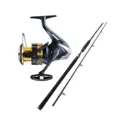 Westin W3 Powercast/Shimano Sahara FJ Haspel fiskesett til predatorfiske
