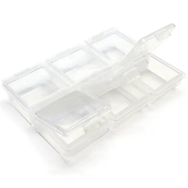 Panaro Tilbehørsskrin 6-rom 90 x 65 x 15mm 