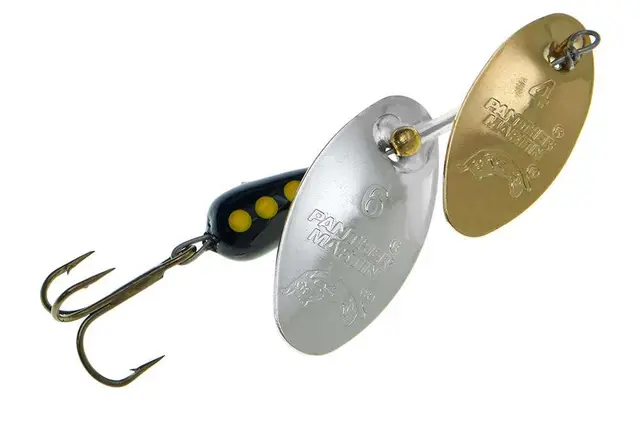 Panther Martin DualFlash Gold/Silver 5g Spinner med dobbel vibrasjon 