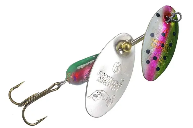 Panther Martin DualFlash Holo/TR/S 5g Spinner med dobbel vibrasjon 