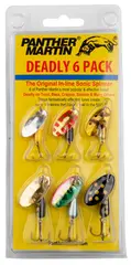 Panther Martin Sett Western Trout 6-pack Effektiv spinnerpakke for &#248;rretfiske