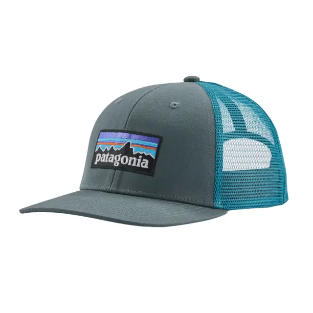 Patagonia P-6 Logo Trucker Hat Nouveau Green 