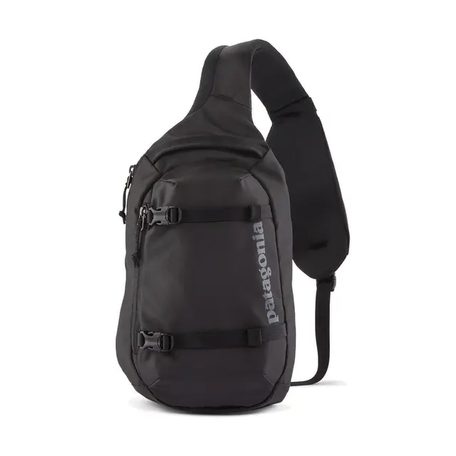Patagonia Atom Sling 8L Black Vannavstøtende liten rykksekk 