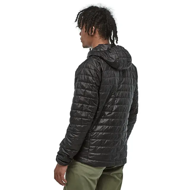 Patagonia M`s Nano Puff Hoody XS Black Foret jakke, herre 